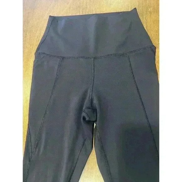 Velocity Womens High Waist Tummy Control Capri Legging Size Black Small (0154) - Picture 3 of 12